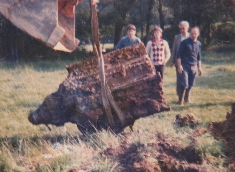 Photo 1 : Extraction du moteur de P.Roper