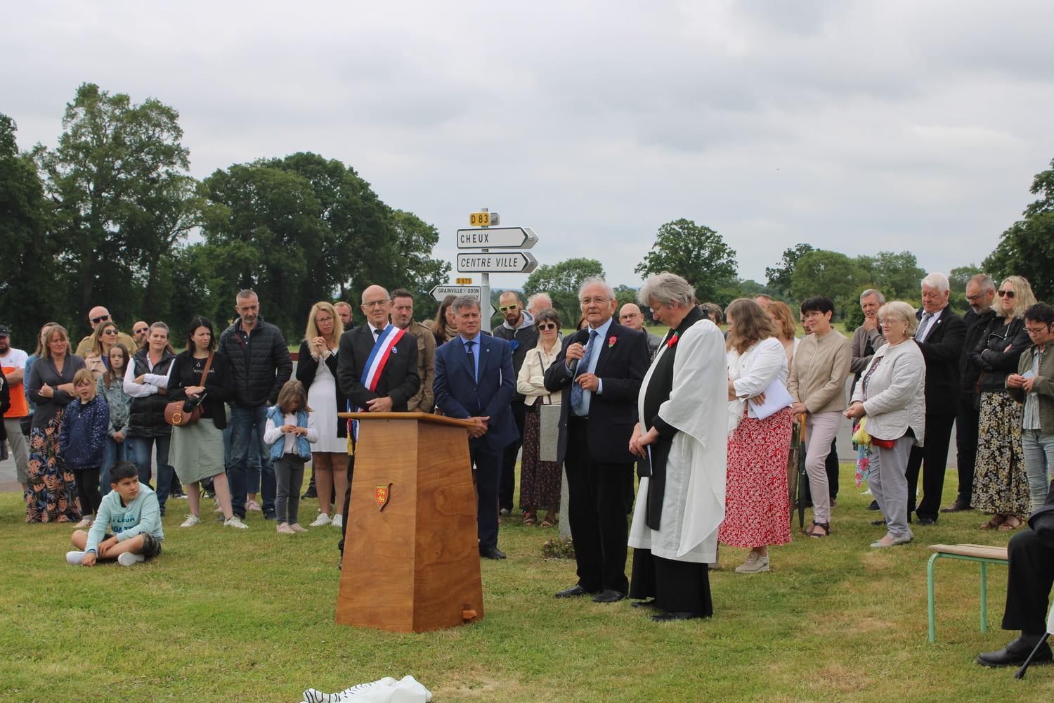 Discours de Mr Anthony KNICHT président de entente cordiale.