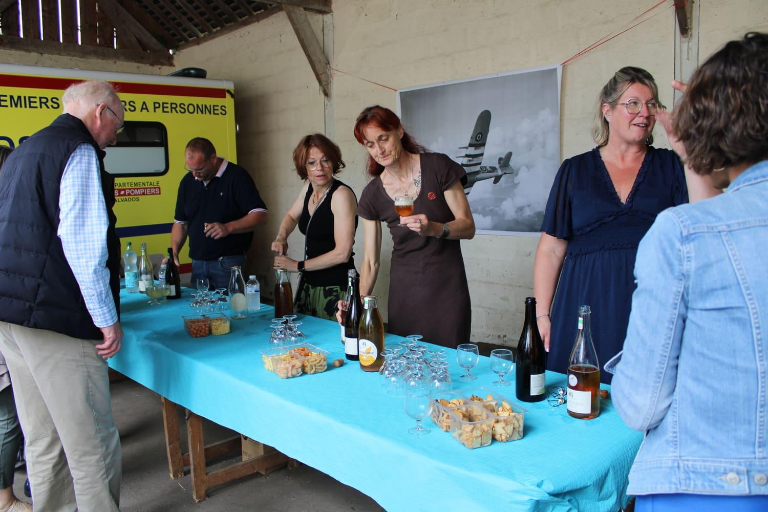 Vin d’honneur offert par la commune.