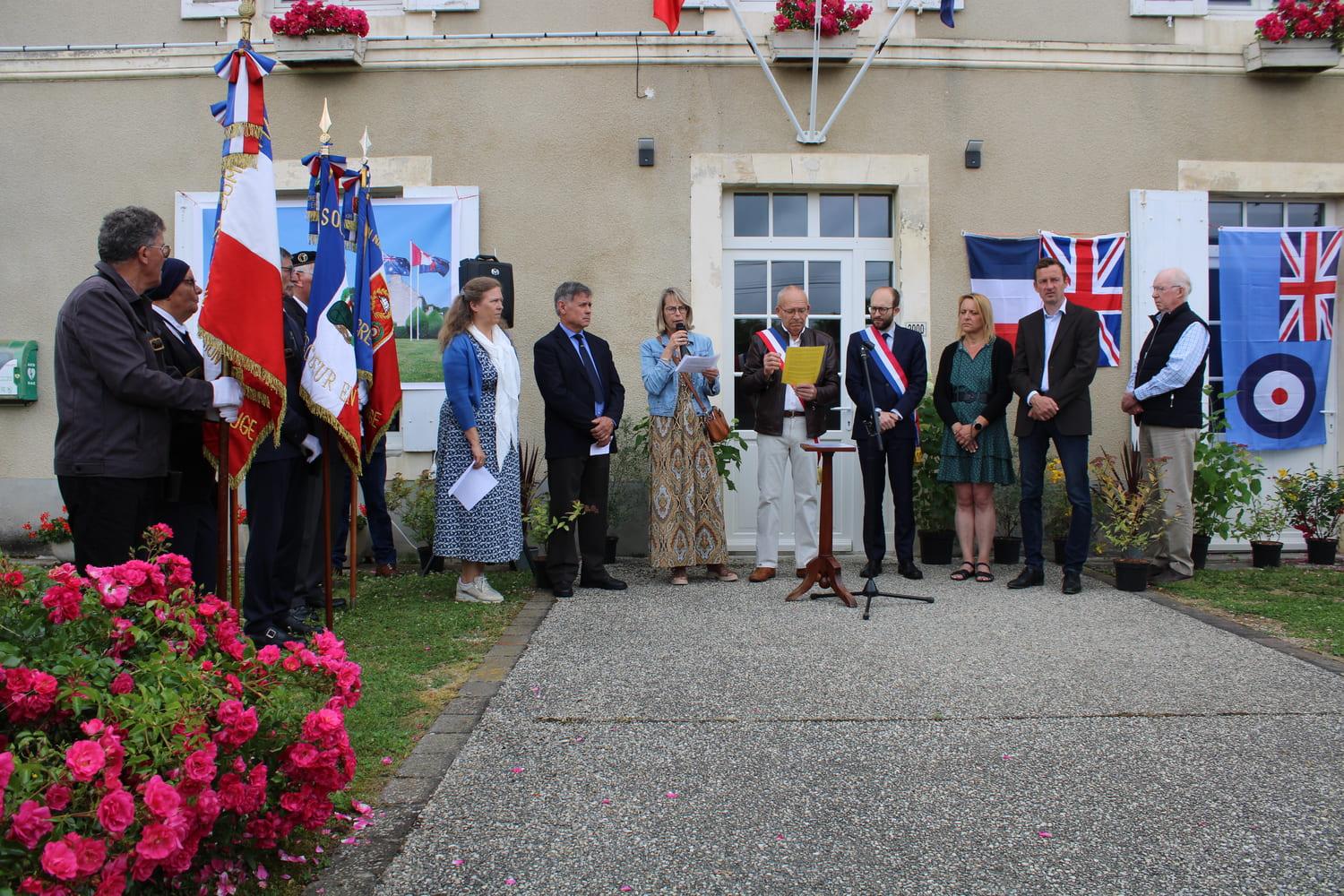 Discours de Mr Gérard LOUIS maire de Biéville Quétiéville.