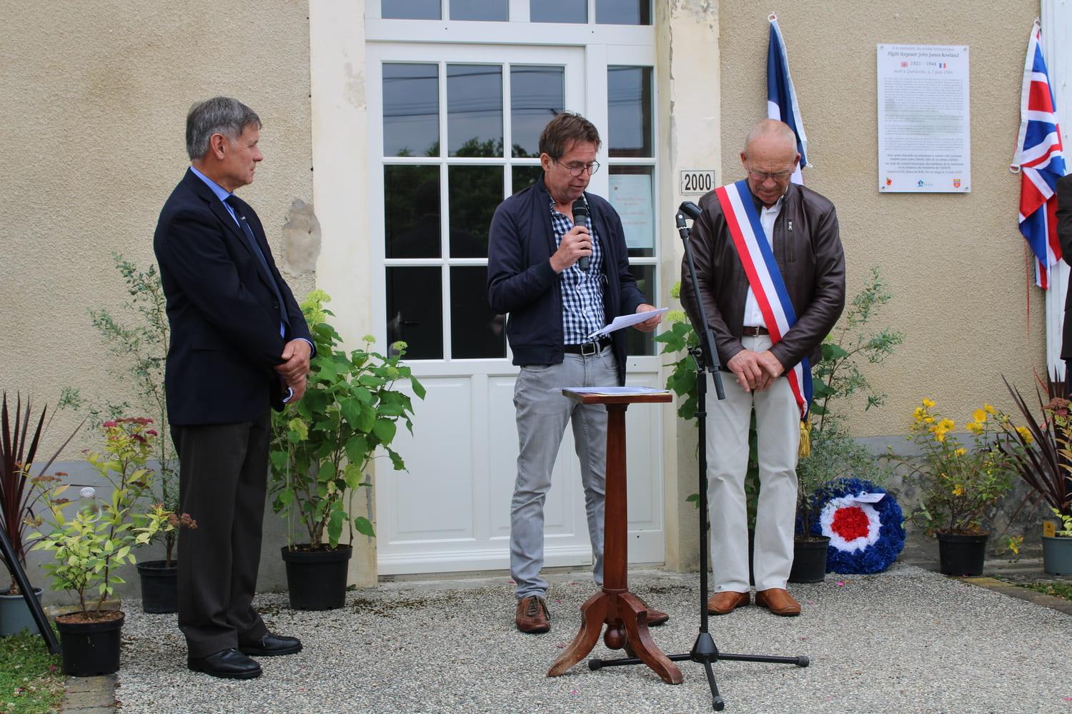 Allocution Historique et technique de Mr Jean COUTEY concernant les escadrilles de Typhoon.